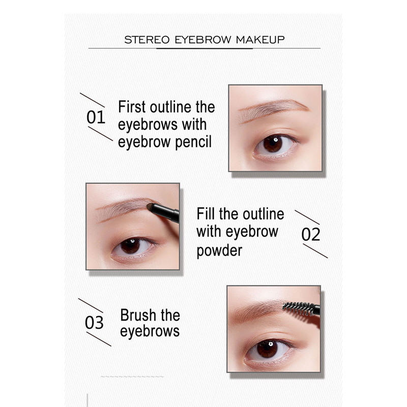 مداد و سایه ابرو کی کیو تی کیو کی مدل M3 شماره 02