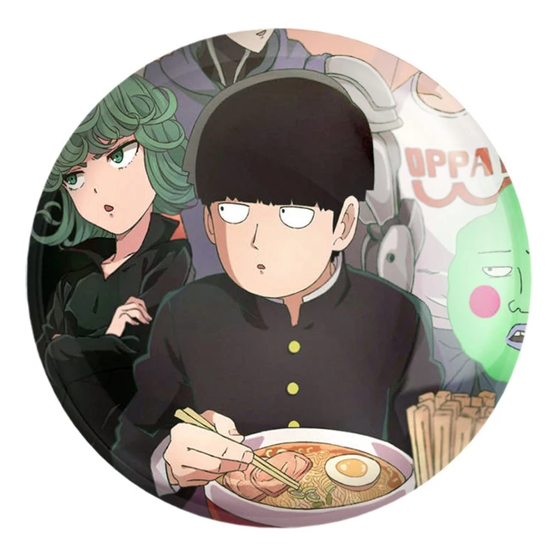 پیکسل خندالو طرح انیمه موب سایکو Mob Psycho 100 کد 24440 مدل بزرگ