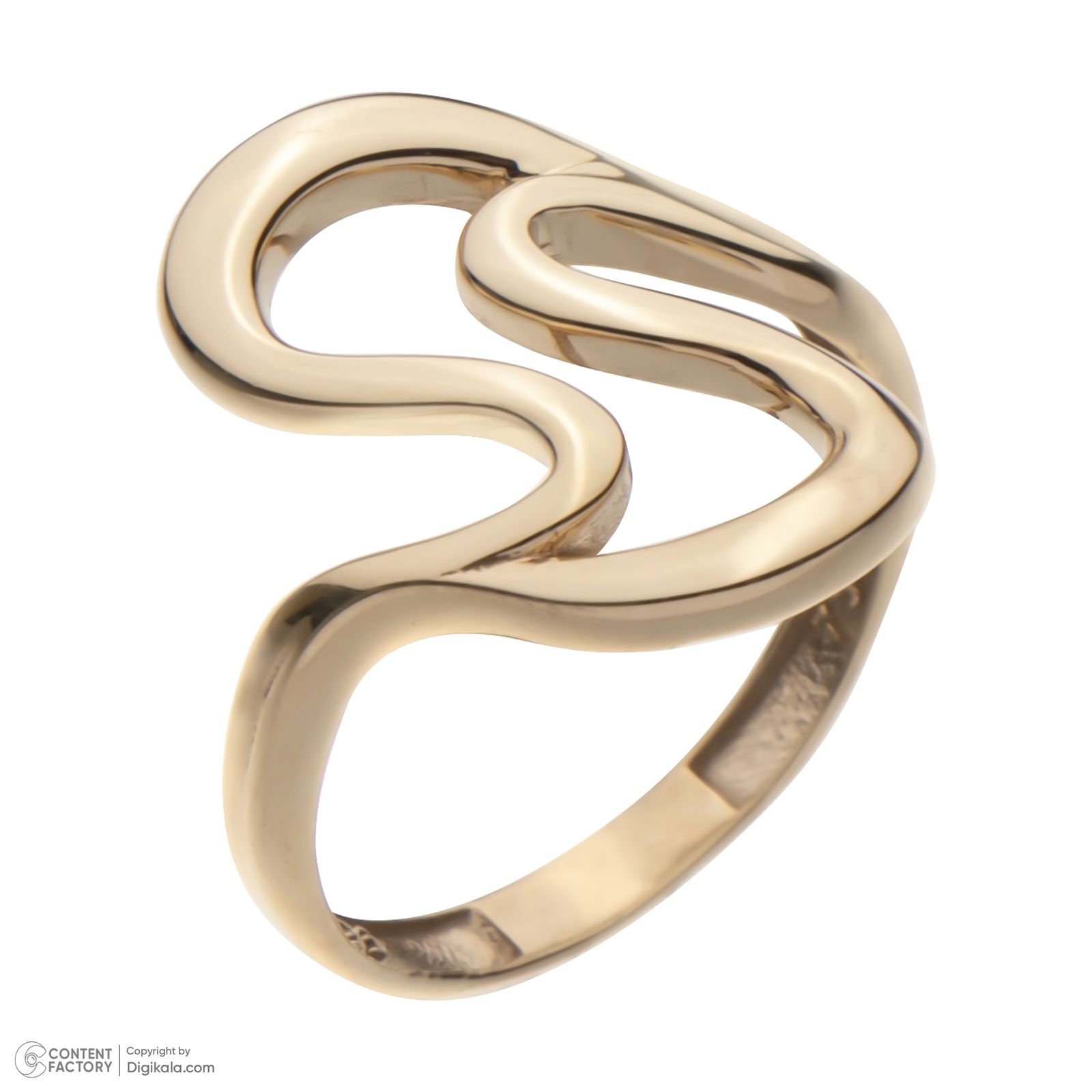 انگشتر طلا 18 عیار زنانه مایا ماهک مدل MR1290 سایز 53 - - 3