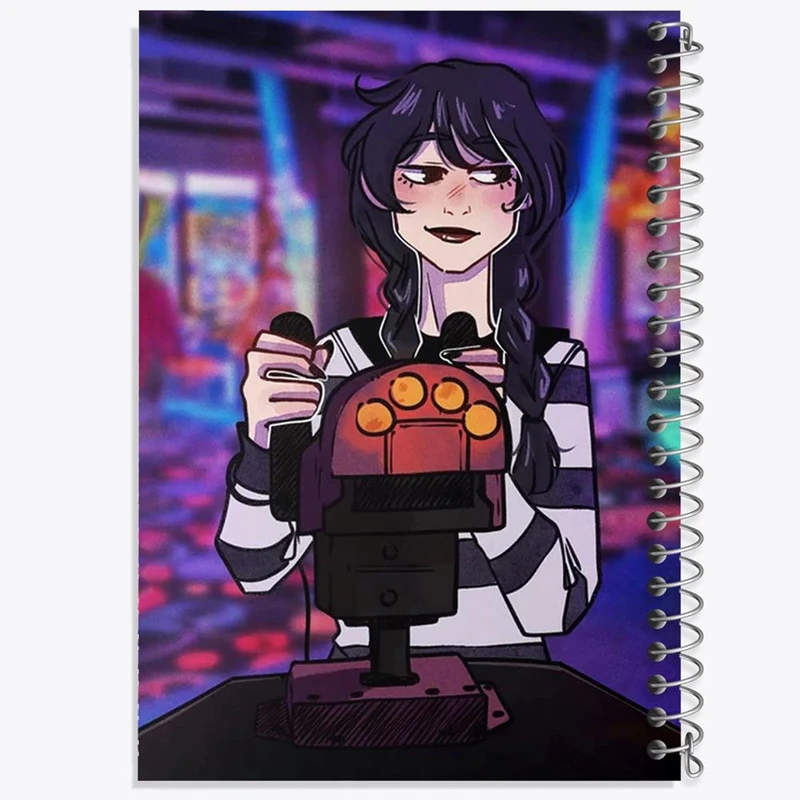 دفتر لیست خرید 50 برگ خندالو طرح سریال ونزدی Wednesday کد 25193