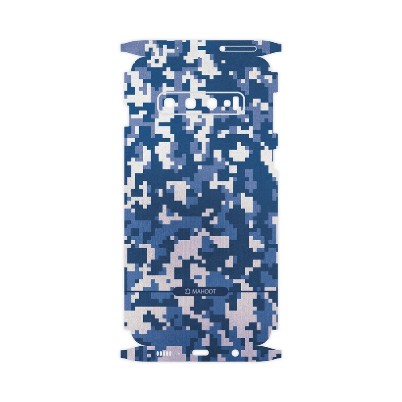 برچسب پوششی ماهوت مدل Army-Winter-Pixel-FullSkin مناسب برای گوشی موبایل سامسونگ Galaxy S10