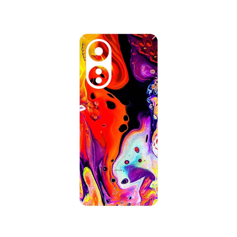 برچسب پوششی ماهوت مدل Abstract Oil Art مناسب برای گوشی موبایل اپو A58 4G