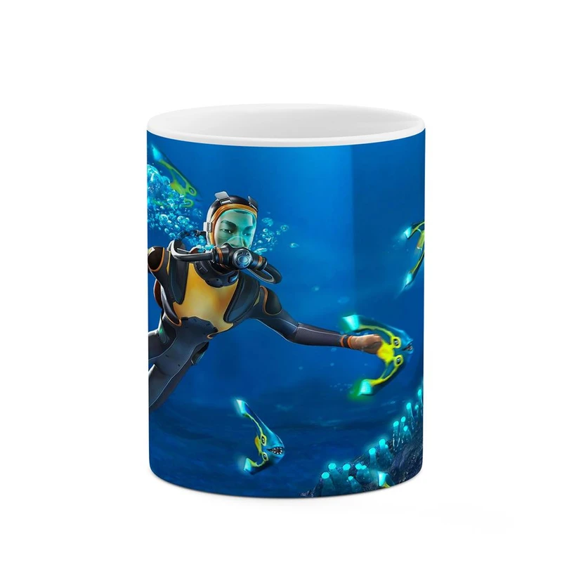 ماگ کاکتی مدل بازی Subnautica Game کد mgh30450
