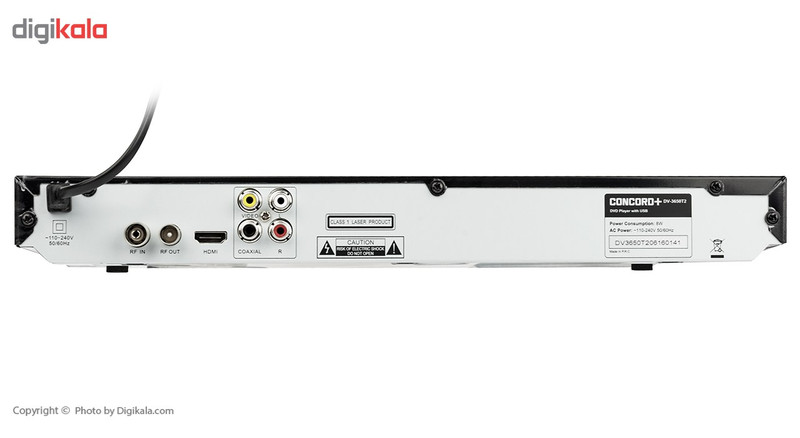 پخش کننده DVD کنکورد پلاس مدل DV-3650T2 پخش کننده DVD کنکورد پلاس مدل DV-3650T2