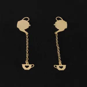 گوشواره  طلا 18 عیار زنانه کد 67087