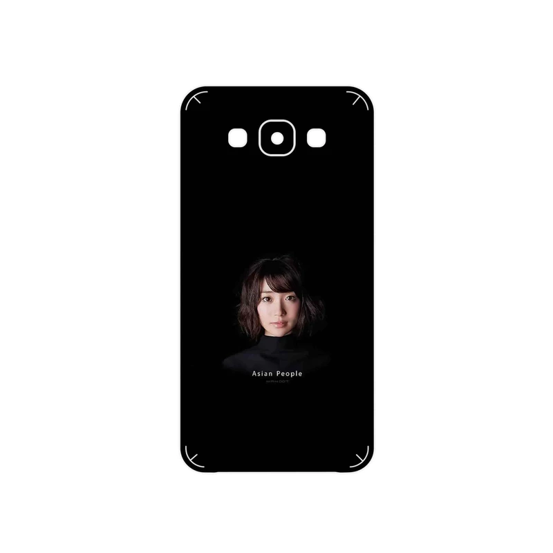 برچسب پوششی ماهوت مدل Portrait of an Asian Woman مناسب برای گوشی موبایل سامسونگ Galaxy E7