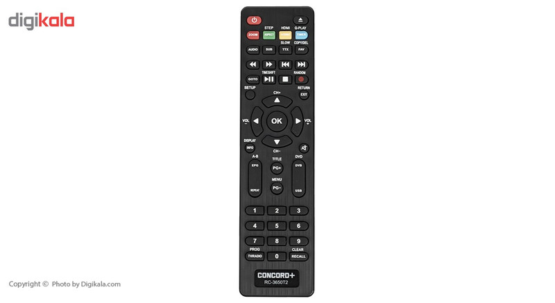 پخش کننده DVD کنکورد پلاس مدل DV-3650T2 پخش کننده DVD کنکورد پلاس مدل DV-3650T2