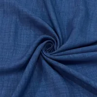 پارچه لباس عرض 1.5 متر مدل والا طرح شانتون سوفیا رنگ سرمه‌ای