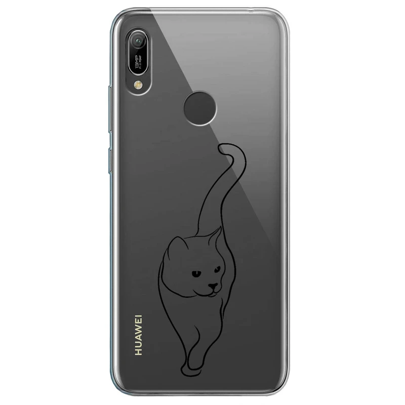 کاور مگافون طرح گربه مدل C60-B مناسب برای گوشی موبایل هوآوی Y6 2019 / Y6S 2019 / Y6 Prime 2019
