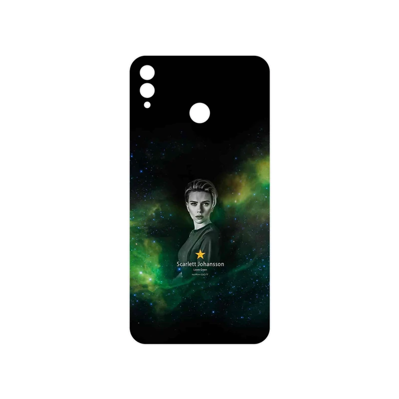برچسب پوششی ماهوت مدل Scarlett Johansson مناسب برای گوشی موبایل آنر 8X Max
