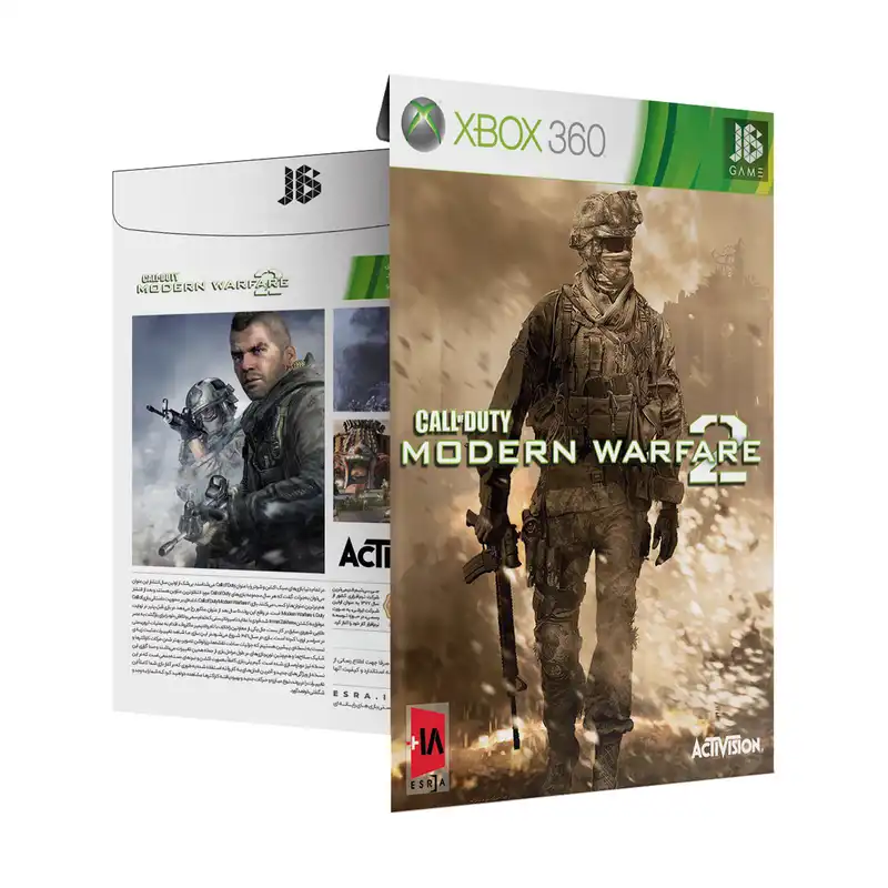 بازی Call Of Duty MW2 مخصوص Xbox 360 نشر جی بی تیم