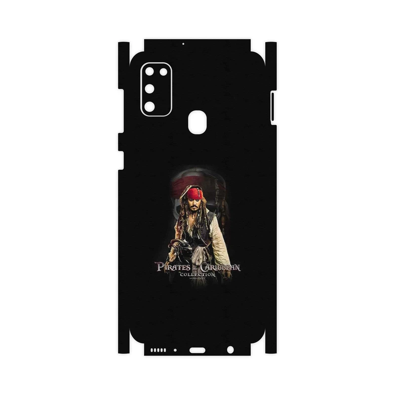 برچسب پوششی ماهوت مدل PIRATES OF THE CARIBBEAN-FullSkin مناسب برای گوشی موبایل سامسونگ Galaxy M21