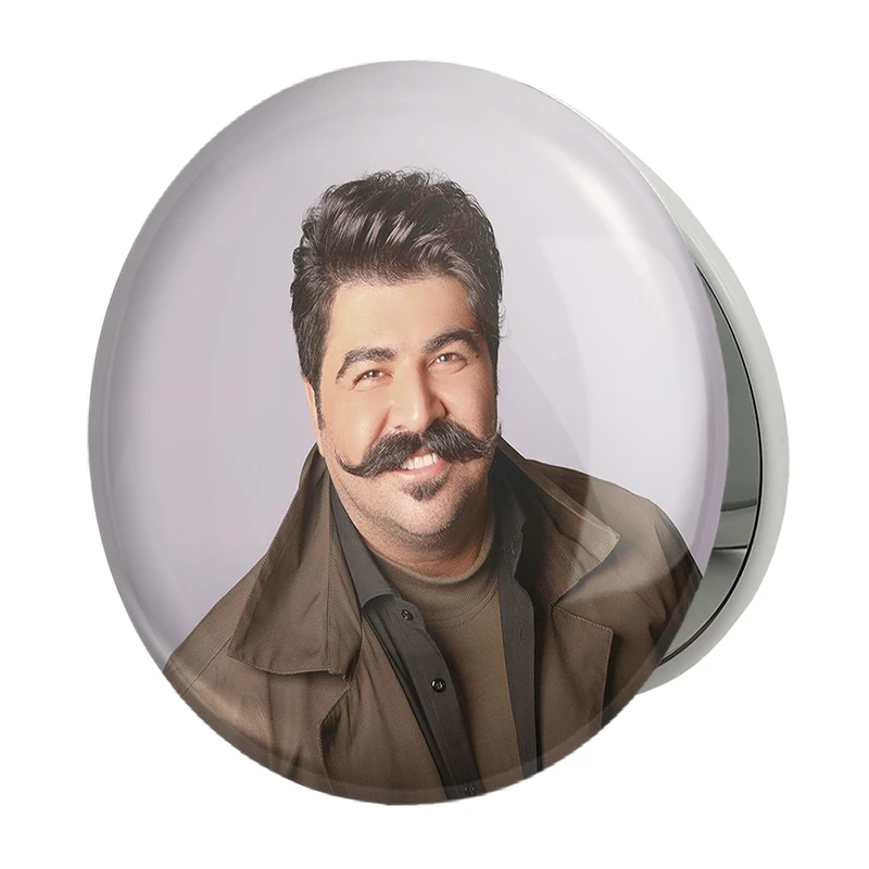 آینه جیبی خندالو طرح بهنام بانی مدل تاشو کد 6384 