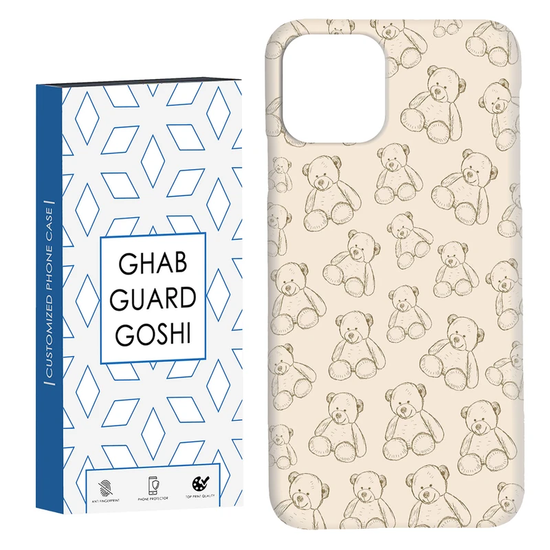کاور قاب گارد گوشی طرح تدی پترن  کد Dimo-663 مناسب برای گوشی موبایل اپل  IPHONE 11 PRO MAX