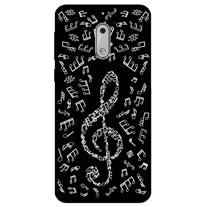 کاور مگافون طرح نوت موسیقی مدل 1370 مناسب برای گوشی موبایل نوکیا 6     