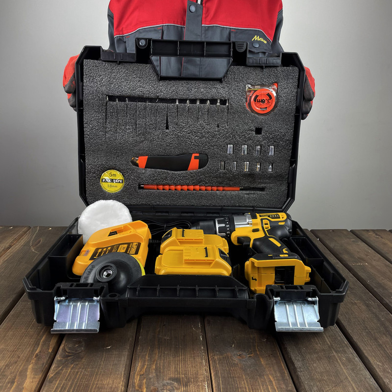 مجموعه 31 عددی دریل پیچ گوشتی چکشی نئو پاور مدل DCD710Dk2