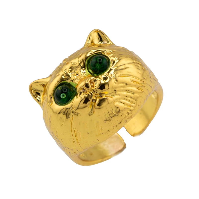 انگشتر زنانه برانت مدل گربه ایرانی