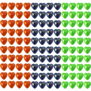 مروارید مدل قلب لپه ای مجموعه 120 عددی