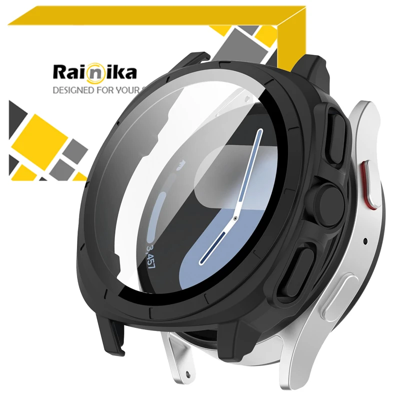 مبدل و محافظ کیس رینیکا مدل SHINE 7Ultra مناسب برای ساعت هوشمند سامسونگ Galaxy Watch 7 44mm