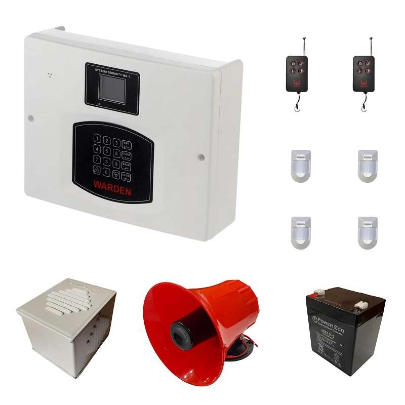 سیستم امنیتی دزدگیر واردن مدل WA-1 سیستم امنیتی دزدگیر واردن مدل WA-1