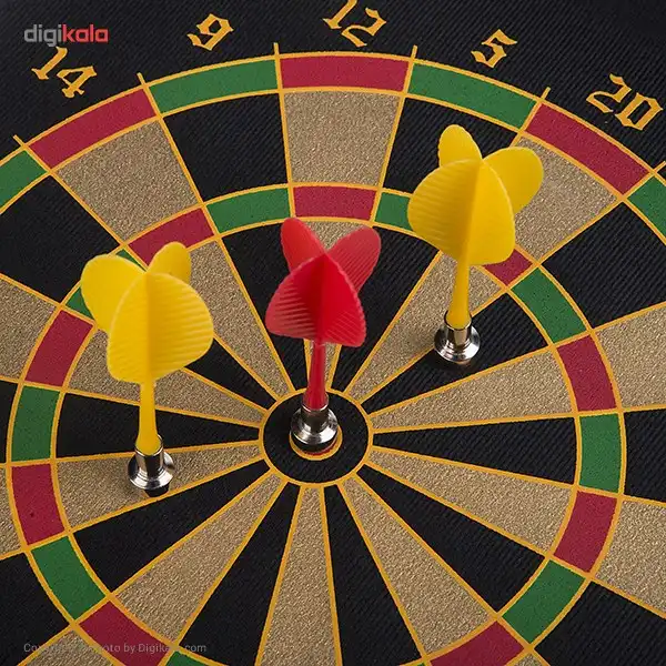 دارت مغناطیسی Magnet Dartboard سایز 17 اینچ