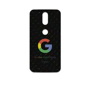 MAHOOT Google-Logo Cover Sticker for Motorola Moto G4