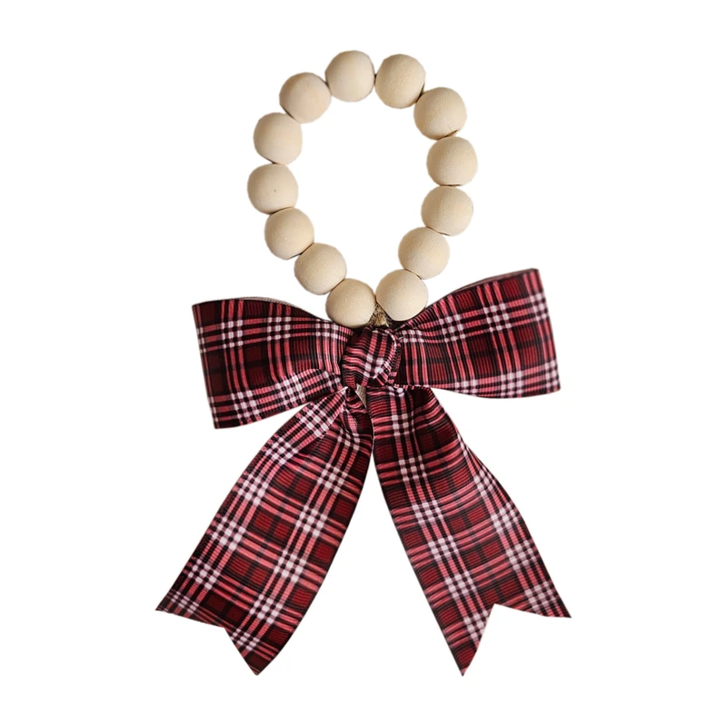 آویز تزیینی مدل مهره و پاپیون طرح 2