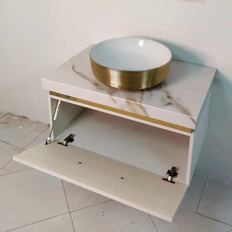 ست کابینت و روشویی مدل النا کد 01 به همراه آینه