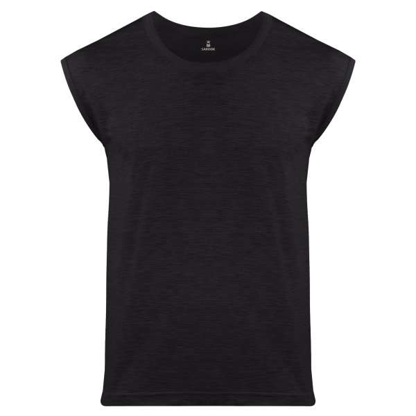 زیرپوش مردانه ساروک مدل TMU01 رنگ زغالی