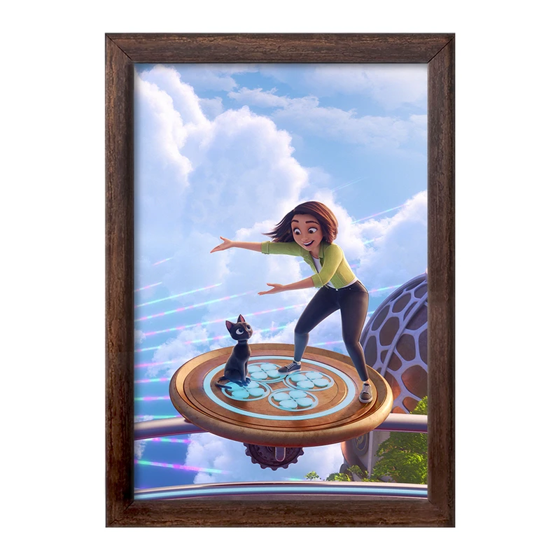 تابلو خندالو طرح انیمیشن شانس لاک Luck کد 26036