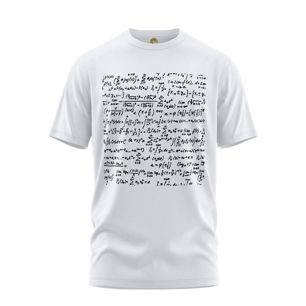 تی شرت آستین کوتاه زنانه هومرو مدل  TW383 طرح ریاضی فیزیک