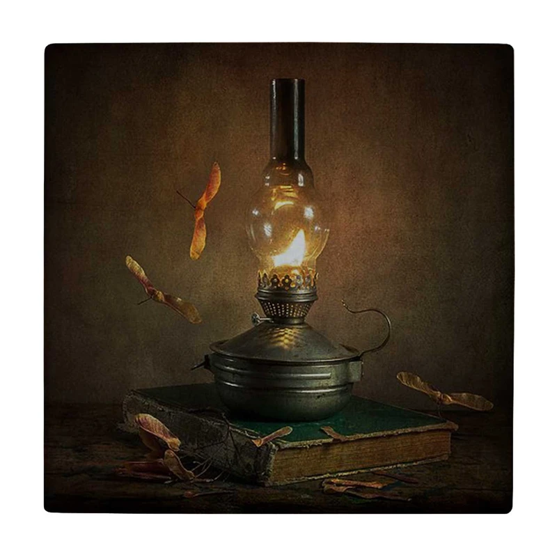 زیر لیوانی طرح چراغ گرد سوز کد    3273258_595