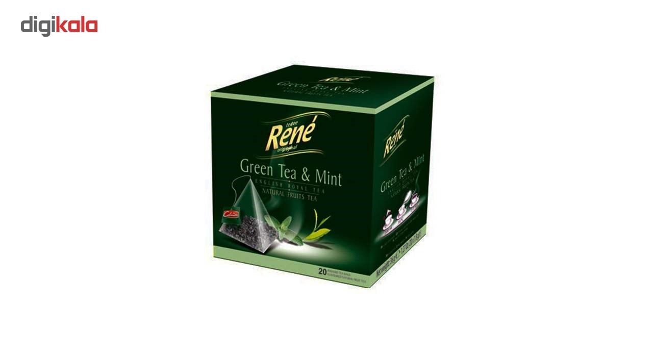 بسته دمنوش رنه مدل Green Mix مجموعه 3 عددی main 1 2