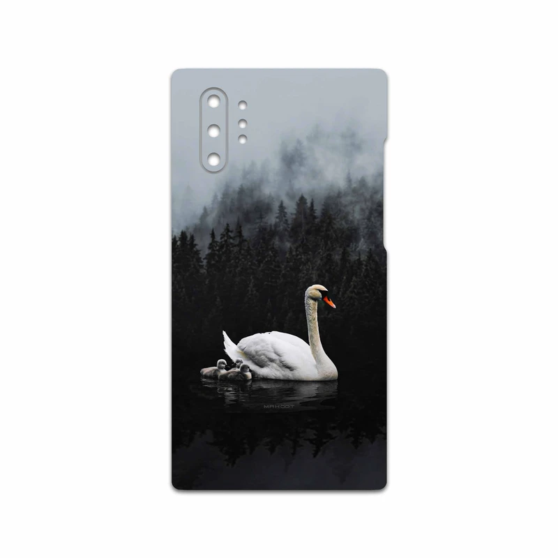 برچسب پوششی ماهوت مدل Swan Lake مناسب برای گوشی موبایل سامسونگ Galaxy Note 10 Plus
