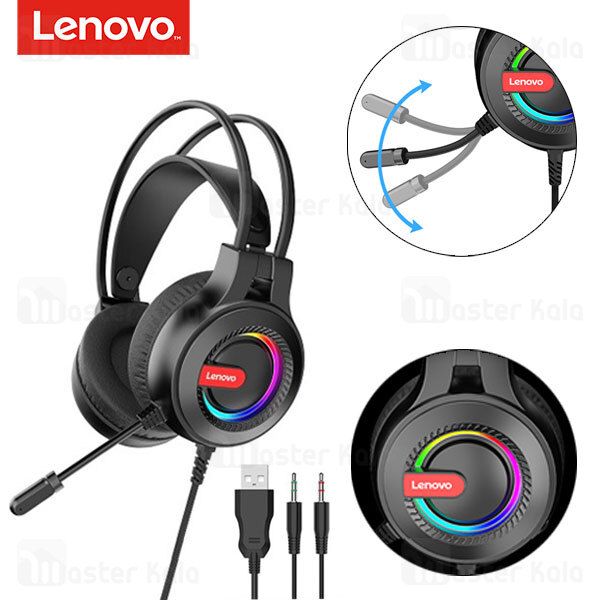 هدفون مخصوص بازی لنوو مدل MAN GLOBAL A80 AIR  MARS -  - 6