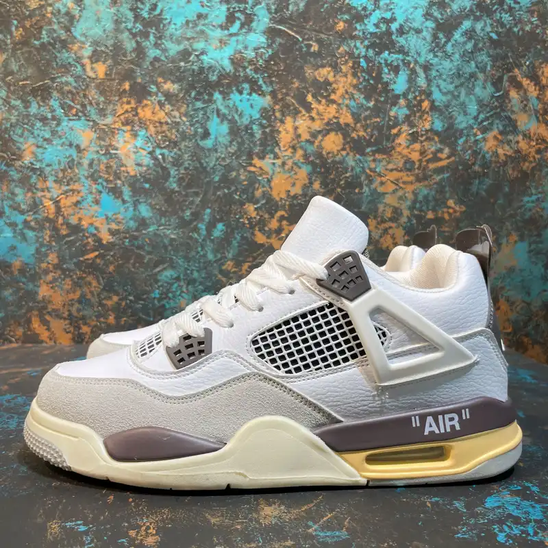 کفش بسکتبال مدل   AJ 4 WHBRW-120005071