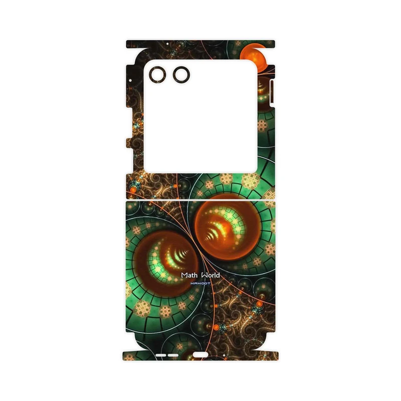 برچسب پوششی ماهوت مدل Mathematical Geometric Shape 3-FullSkin مناسب برای گوشی موبایل موتورولا Razr 40 Ultra