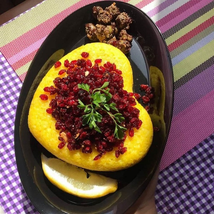 قالب کیک به گز مدل قلبی