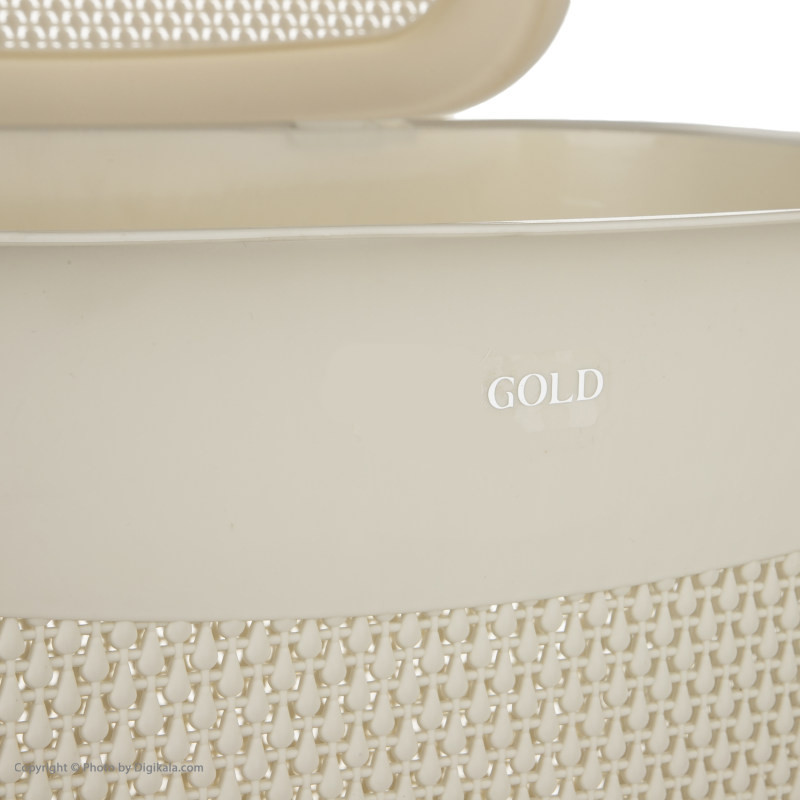 سبد رخت چرک گلد مدل باران