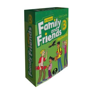 فلش کارت Family And Friends 3 انتشارات الوندپویان