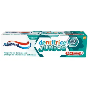 خمیر دندان آکوافرش مدل dentifrice junior حجم 50 میلی لیتر