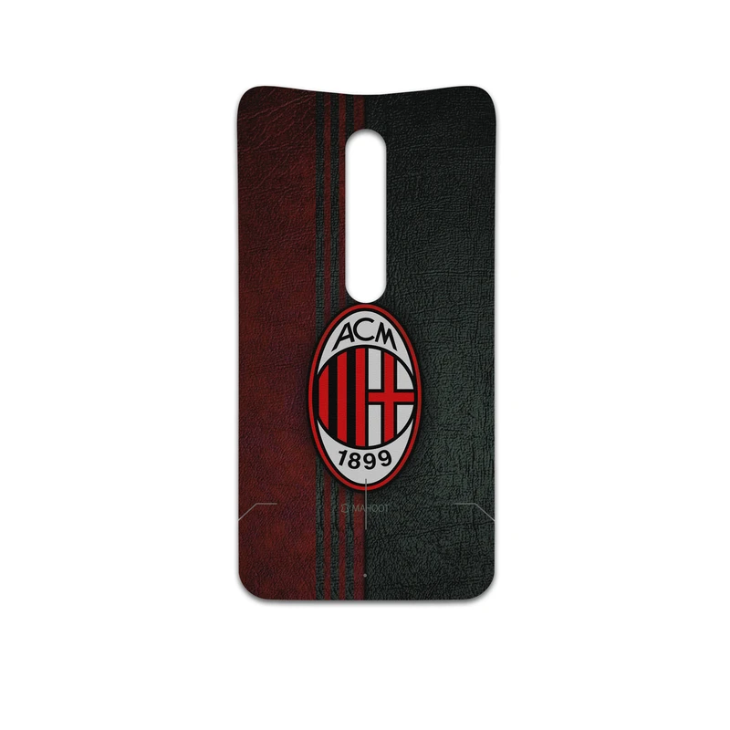 برچسب پوششی ماهوت مدل AC-Milan-FC مناسب برای گوشی موبایل موتورولا Moto X Style