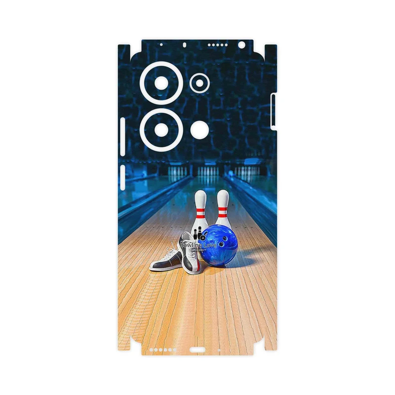 برچسب پوششی ماهوت مدل Bowling-FullSkin مناسب برای گوشی موبایل شیائومی Redmi Note 13 Pro 4G