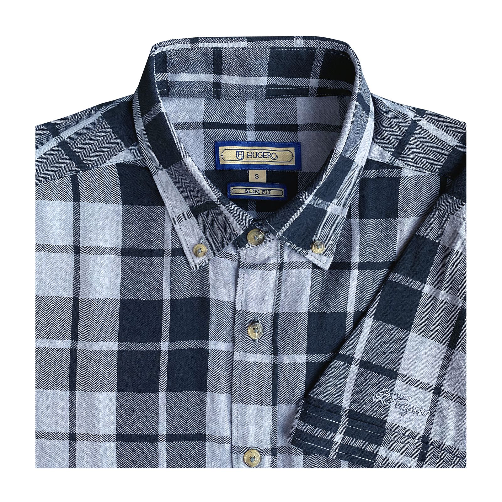 پیراهن آستین کوتاه مردانه جی تی هوگرو مدل 184 -  - 5