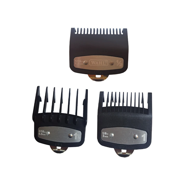 شانه ماشین اصلاح وال مدل 3*1 مجموعه سه عددی