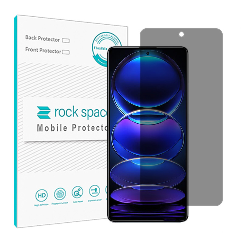 محافظ صفحه نمایش حریم شخصی راک اسپیس مدل HyPRV مناسب برای گوشی موبایل شیائومی Redmi Note 12 Pro Plus 5G  