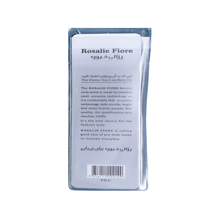 قیچی ابرو رزالی فیوره مدل TOPX02 مجموعه 2 عددی