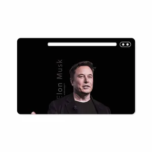 MAHOOT Elon Musk Cover Sticker for Samsung Galaxy Tab S6 2019 SM-T865