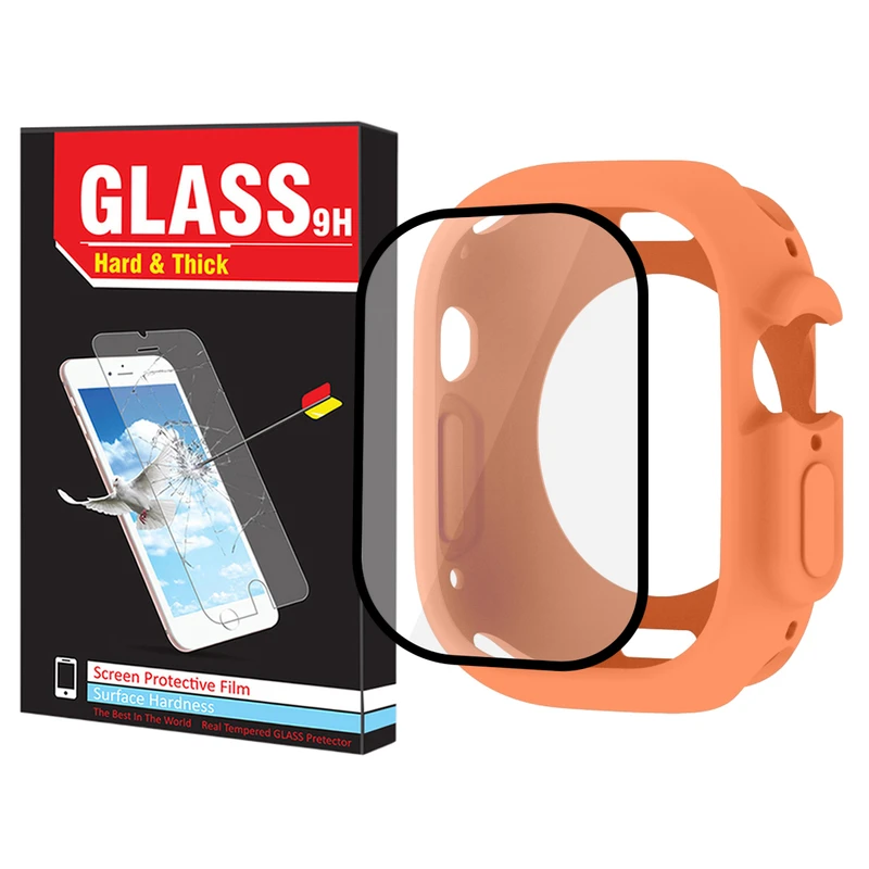 کاور هارد اند تیک مدل Jelly Shield HT مناسب برای اپل واچ Ultra / Ultra 2 سایز 49 میلی متری به همراه محافظ صفحه نمایش