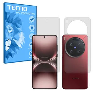 Tecno Resistant model transparent screen protector suitable for Vivo X200 Ultra mobile phone along with the back protector